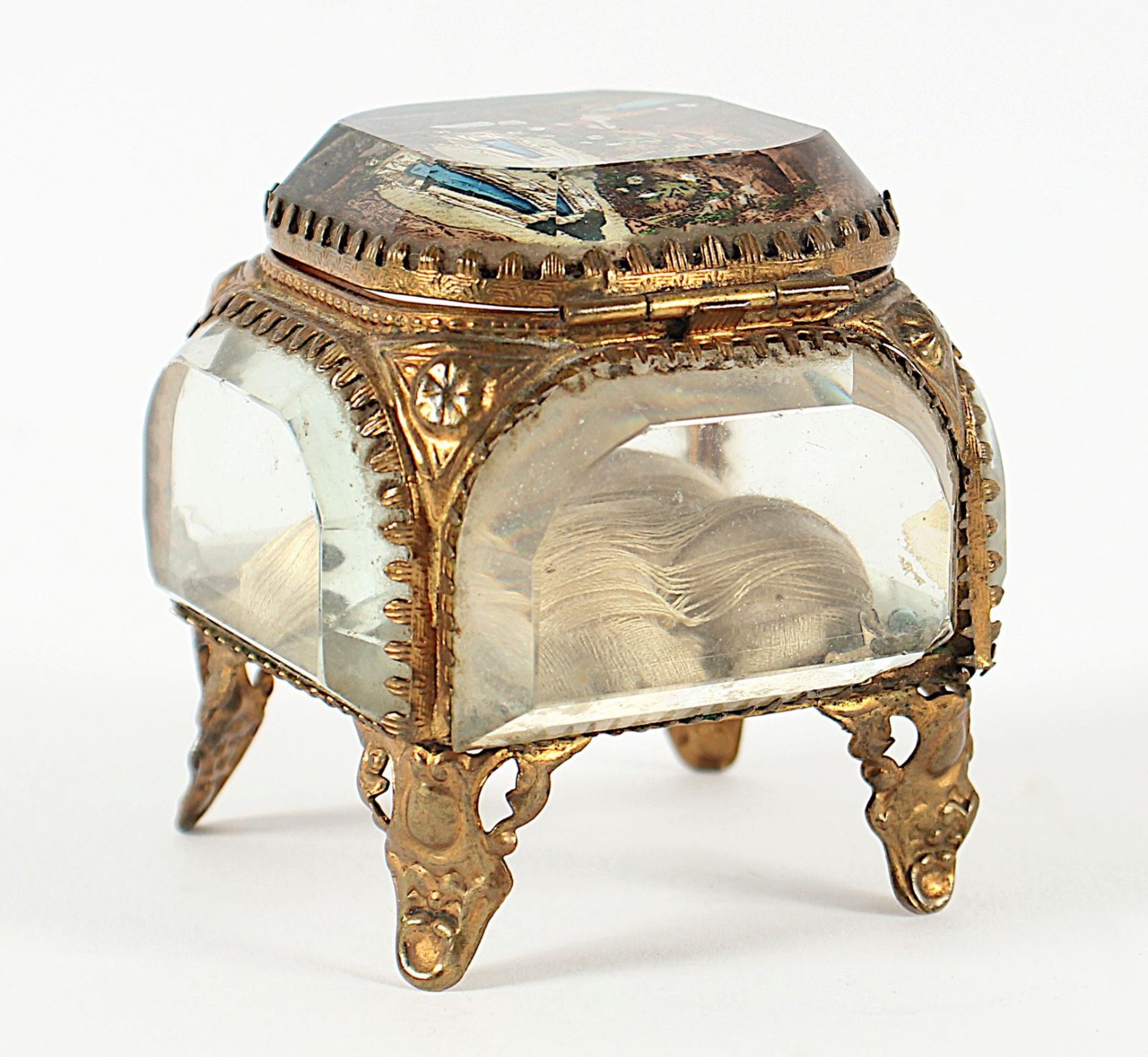 kleine Schmuckdose, Frankreich, E.19.Jh. - Bild 4 aus 4
