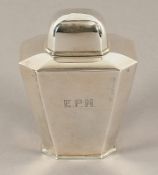 Teedose, Silber 925/ooo, Gorham, USA, A.20.Jh., Nachlass Grillo