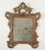 kleiner Barockspiegel, Italien, 18.Jh.