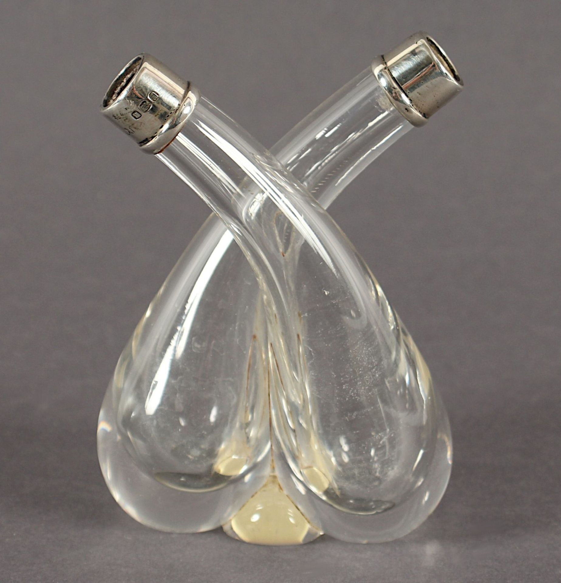 Art Déco-Öl/Essig-Ménage, London, 1928, Nachlass Grillo