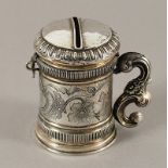 Spardose, Silber