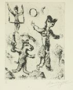 Chagall, Marc, Radierung, handsigniert, R.