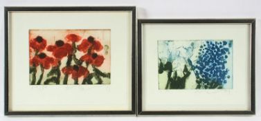 Fussmann, Klaus, zwei Radierungen, R.