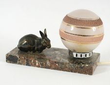 Art Déco-Tischlampe 