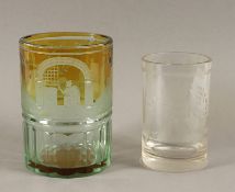 zwei Becher, deutsch, 1.H.19.Jh., Nachlass Grillo