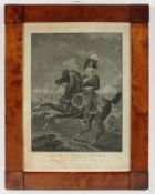 Blücher, Lithografie, gerahmt