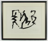 Leiberg, Helge, Zeichnung, R.