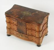 Schmuckkästchen, deutsch, E.19.Jh., Nachlass Grillo