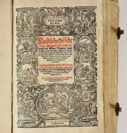 Nachlass Gabriela Grillo, Buch zur Reitkunst, Augsburg, 1570