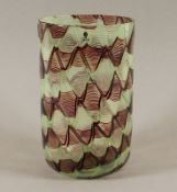 Vase "Zanfirico", Glas, James Carpenter, Venini, 1981