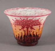 Art Déco-Vase, Le Verre Francais, um 1920