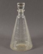 Karaffe, Baccarat, E.19.Jh.