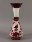 Vase, wohl Böhmen, E.19.Jh.