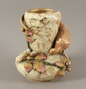 Jugendstil-Vase, Amphora, Thurn-Teplitz, um 1900
