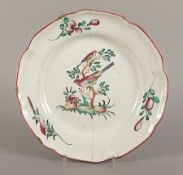 Teller, Fayence, Straßburg, um 1770