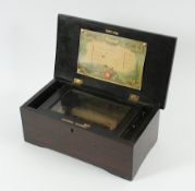 Zylinderspielwerk, Genf, um 1900