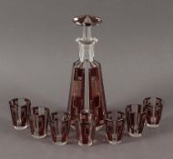 Art Déco-Likörset, England, um 1920