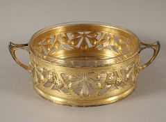 Henkelschale, wohl WMF, um 1900