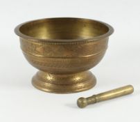 Mörser mit Pistill, wohl Afghanistan, 18./19.Jh.