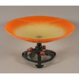 Art Déco-Aufsatzschale, Schneider, um 1920