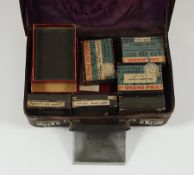 Sammlung Negativplatten, u.a. A. Lumière & Fils, A.20.Jh.