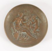 kleine Schale, Bronze, Hanns Goebl