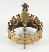 Aufhängung wohl einer Deckenkrone, Bronze, um 1890