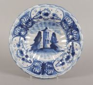 Teller, Fayence, Nürnberg, um 1720
