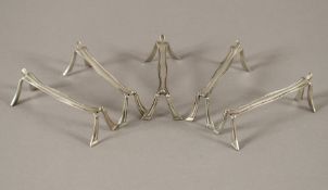 fünf Art Déco-Messerbänke, Christofle, 1920