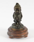 figürlicher Zahnstocherhalter, deutsch, um 1880