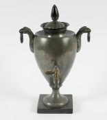 kleine Empire-Kranenkanne, Dröppelminna, Zinn, um 1800