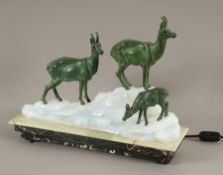 Art Déco-Tischlampe, Frankreich, um 1930