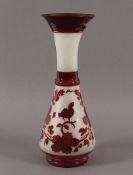 Vase, wohl Böhmen, E.19.Jh.