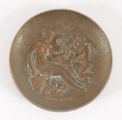 kleine Schale, Bronze, Hanns Goebl