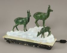 Art Déco-Tischlampe, Frankreich, um 1930