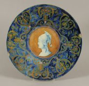 Renaissance-Teller, Giorgio Andreoli, Gubbio, datiert 1552