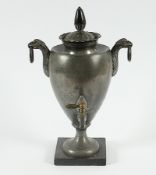 kleine Empire-Kranenkanne, Dröppelminna, Zinn, um 1800
