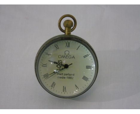 Vintage brass style ball clock