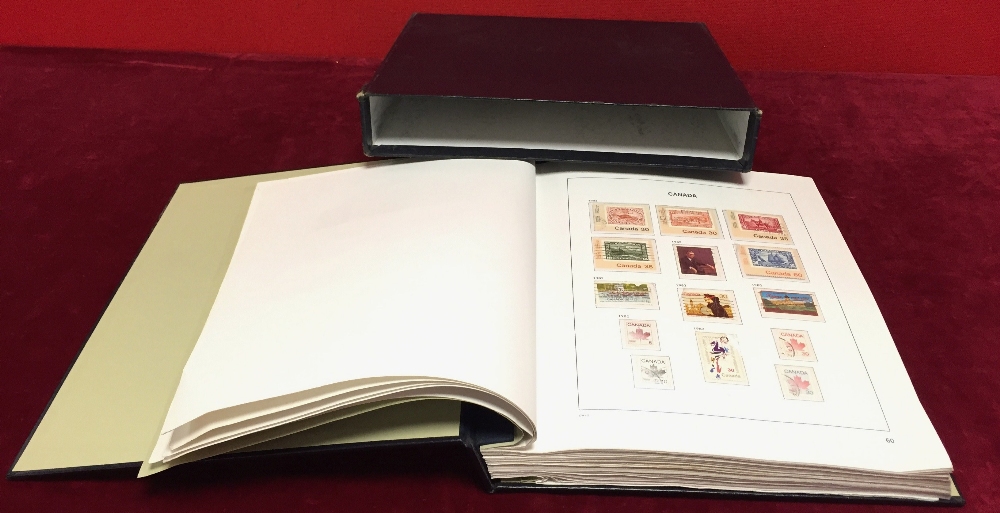 Stanley Gibbons Stamp Album And Stamps, Canada