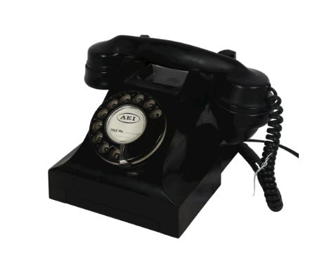 A Vintage Bakelite telephone 