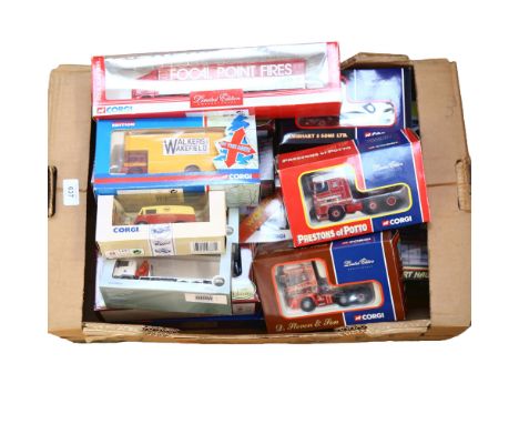 A quantity of Corgi Oxford diecast etc diecast vehicles, all boxed, and in general haulage related in nature, including Corgi