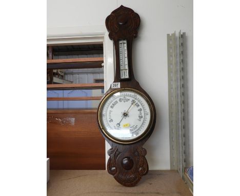 Oak Barometer 