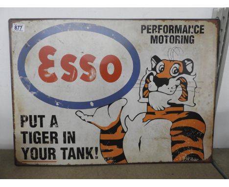 Metal Sign - Esso 