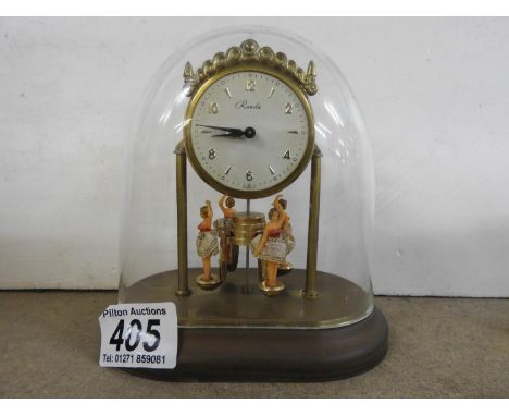 Anniversary Clock with Dancers 
