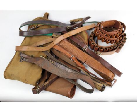 VTG Suede Leather Fishing Waist Belt Pouch Rod Butt Holder Leather 48 Total