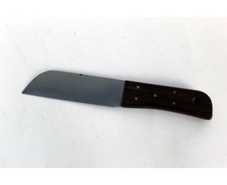 F.E. &amp; J.R. Hopkinson Ltd Sheffield, a military knife, stamped with a broad arrow and dated 1984, having a 5 1/2" blade a
