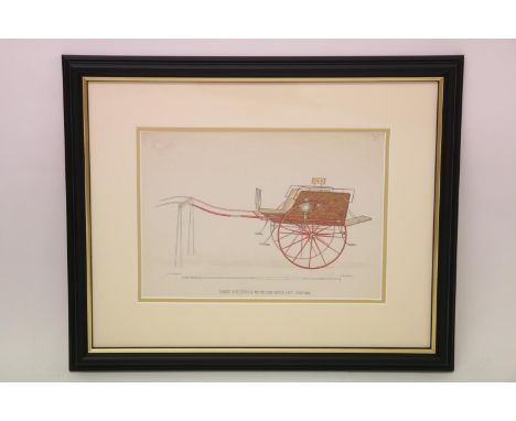 After J. &amp; C. Cooper&nbsp;Coloured Coach Prints: A very good and attractive set of 8 coloured Prints of various Coaches, 