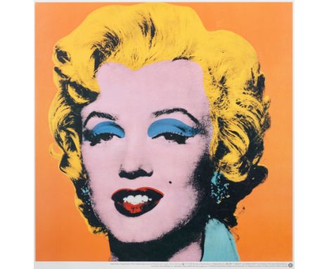 Andy Warhol (1928 Pittsburgh - 1987 New York) nach"Orange Marilyn". OriginaltitelFarboffset/Papier, 1999. Nach der gleichnami