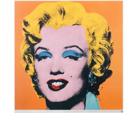 Andy Warhol (1928 Pittsburgh - 1987 New York) nach"Orange Marilyn". OriginaltitelFarboffset/Papier, 1999. Nach der gleichnami