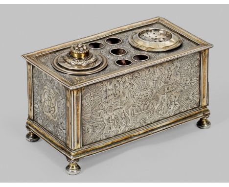 Historisch hochbedeutendes Renaissance-Schreibkästchen mit Monogramm von Zar und Kaiser Peter I. von Russland (1672 - 1725)Si